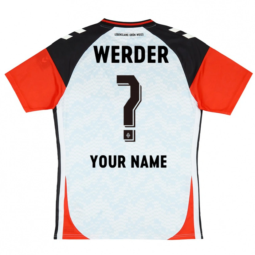 Danxen Bambino Werder Bremen Maglia Gara Portiere Nero Rosso Giallo 2025/26 Maglietta