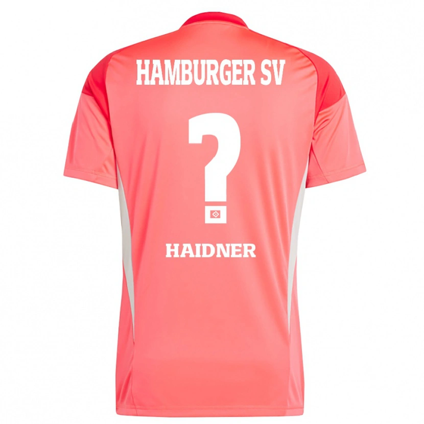 Danxen Bambino Larissa Haidner #0 Maglia Gara Portiere Arancione Rosso 2025/26 Maglietta