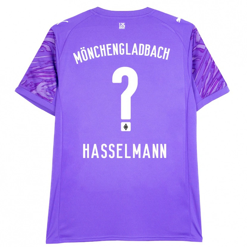 Danxen Bambino Nina Hasselmann #0 Maglia Gara Portiere Lilla Bianco 2025/26 Maglietta