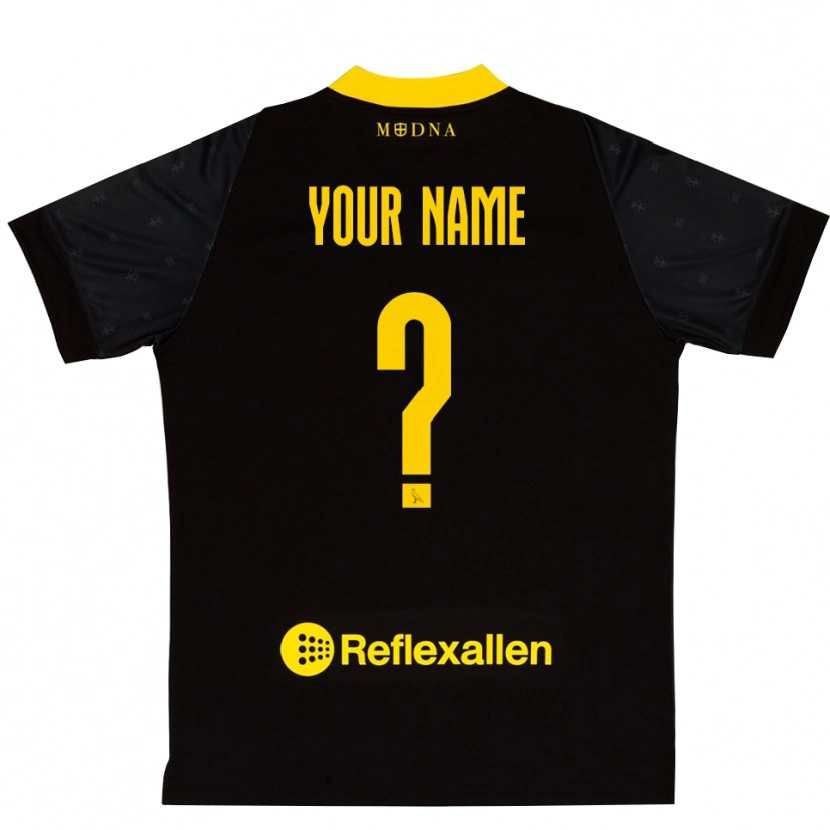 Danxen Bambino Modena FC Maglia Gara Portiere Giallo Nero 2025/26 Maglietta