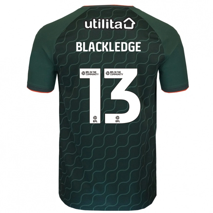 Danxen Uomo Henry Blackledge #13 Maglia Gara Portiere Verde Scuro 2025/26 Maglietta