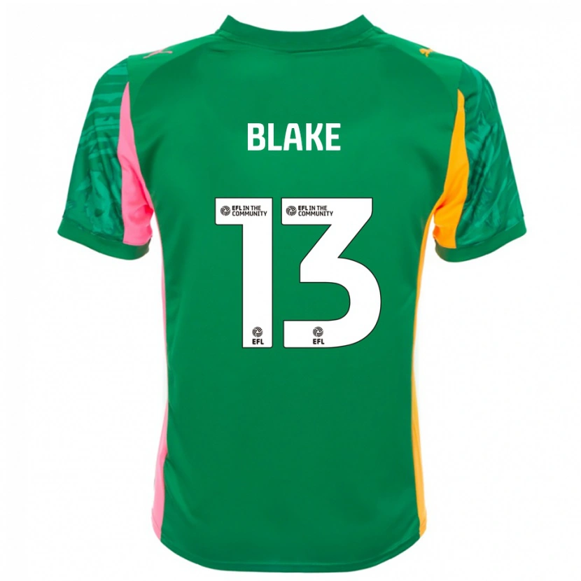 Danxen Uomo Billy Blake #13 Maglia Gara Portiere Verde Rosa Bianco 2025/26 Maglietta