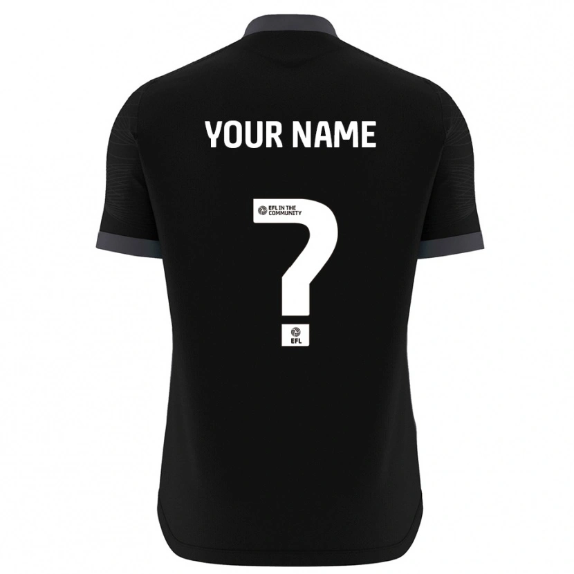 Danxen Uomo Bristol Rovers Maglia Gara Portiere Bianco Nero 2025/26 Maglietta