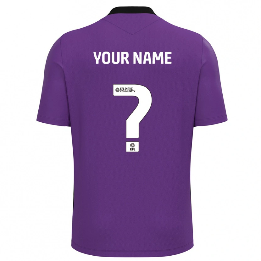 Danxen Uomo Accrington Stanley Maglia Gara Portiere Indaco 2025/26 Maglietta