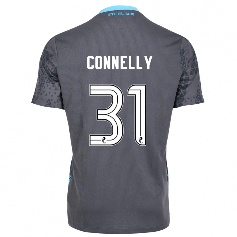 Danxen Uomo Matty Connelly #31 Maglia Gara Portiere Bianco Grigio 2025/26 Maglietta