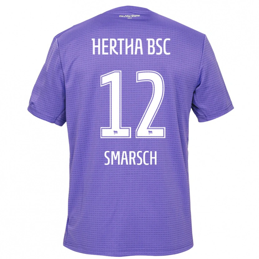 Danxen Uomo Dennis Smarsch #12 Maglia Gara Portiere Bianco Viola 2025/26 Maglietta