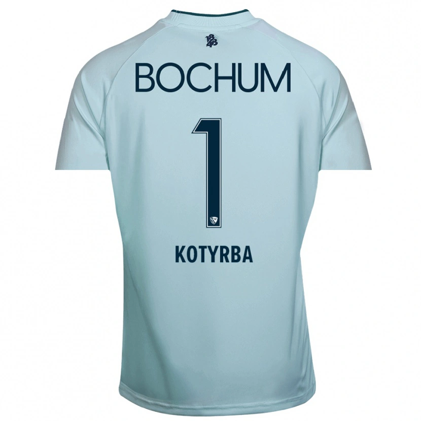 Danxen Uomo Finn Kotyrba #1 Maglia Gara Portiere Ciano-Blu 2025/26 Maglietta