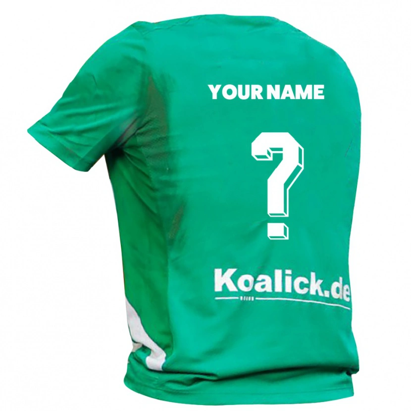Danxen Uomo Energie Cottbus Maglia Gara Portiere Bianco Verde 2025/26 Maglietta
