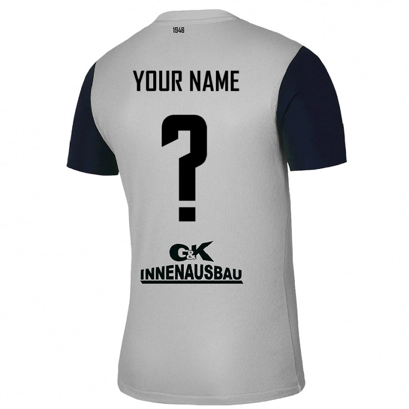 Danxen Uomo Erzgebirge Aue Maglia Gara Portiere Grigio Nero 2025/26 Maglietta