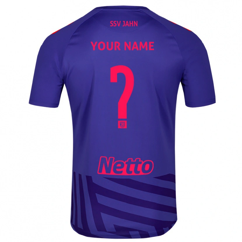 Danxen Uomo Jahn Regensburg Maglia Gara Portiere Blu Reale Rosso 2025/26 Maglietta