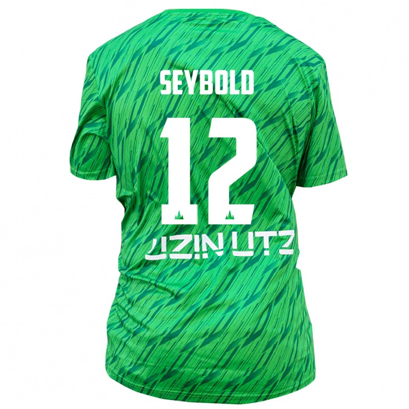 Danxen Uomo Marvin Seybold #12 Maglia Gara Portiere Verde Rosso 2025/26 Maglietta