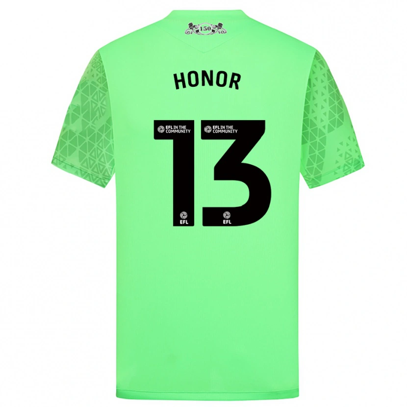 Danxen Uomo Solomon Honor #13 Maglia Gara Portiere Verde Fluo 2025/26 Maglietta