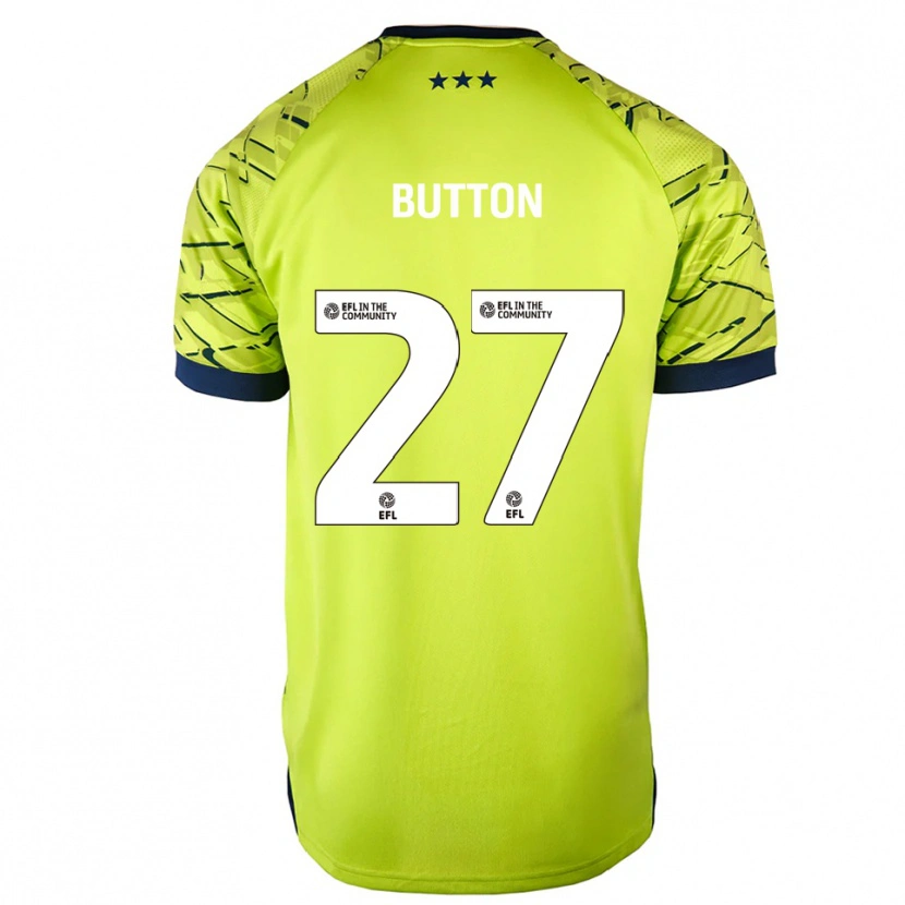 Danxen Uomo David Button #27 Maglia Gara Portiere Verde Giallo 2025/26 Maglietta