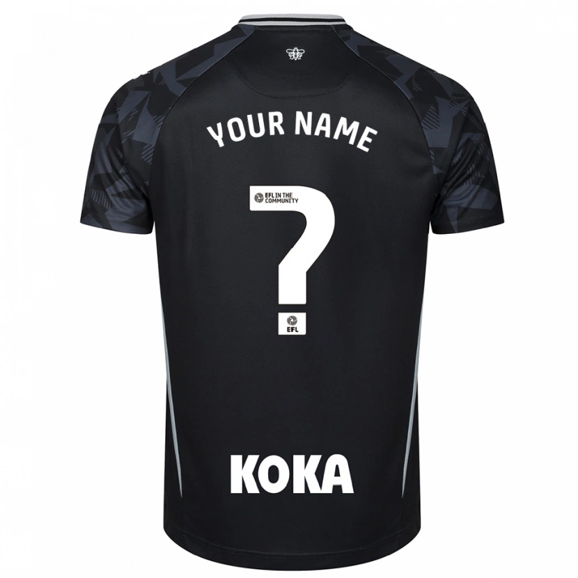 Danxen Uomo Watford FC Maglia Gara Portiere Nero Blu 2025/26 Maglietta