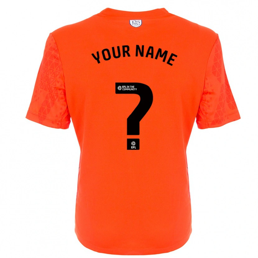 Danxen Uomo West Bromwich Albion Maglia Gara Portiere Nero Arancio 2025/26 Maglietta