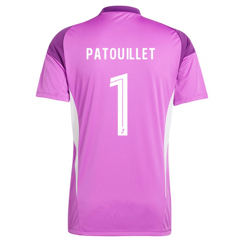 Danxen Uomo Mathieu Patouillet #1 Maglia Gara Portiere Lavanda 2025/26 Maglietta