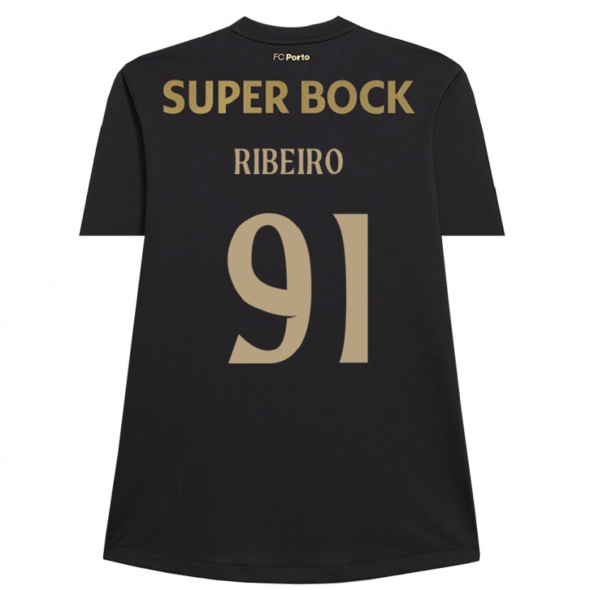 Danxen Uomo Gonçalo Ribeiro #91 Maglia Gara Portiere Nero Marrone 2025/26 Maglietta