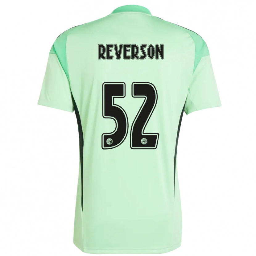Danxen Uomo Paul Reverson #52 Maglia Gara Portiere Verde Chiaro Nero 2025/26 Maglietta