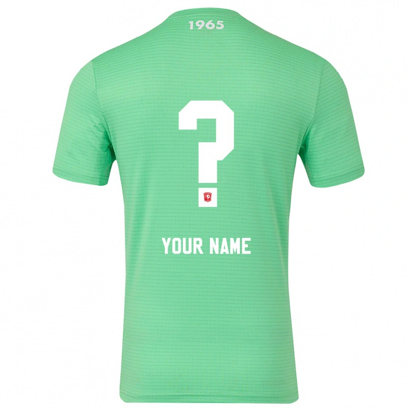 Danxen Uomo Twente Maglia Gara Portiere Verde Chiaro Bianco 2025/26 Maglietta