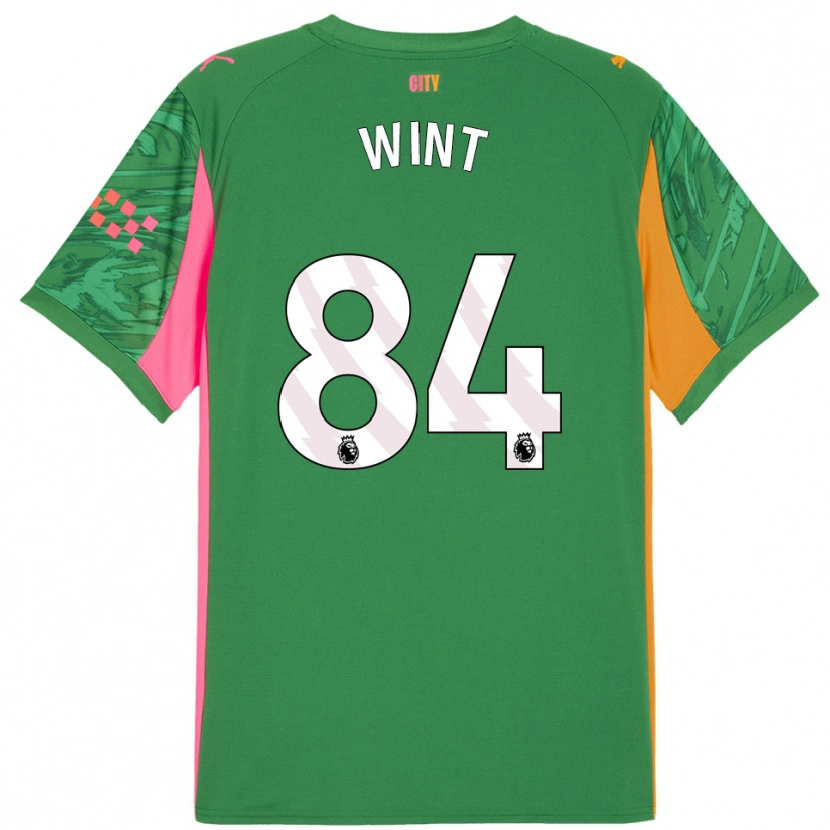 Danxen Uomo Jack Wint #84 Maglia Gara Portiere Verde Arancio 2025/26 Maglietta