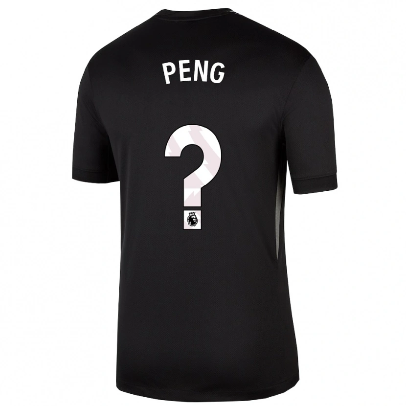Danxen Uomo Livia Peng #0 Maglia Gara Portiere Bianco Nero 2025/26 Maglietta