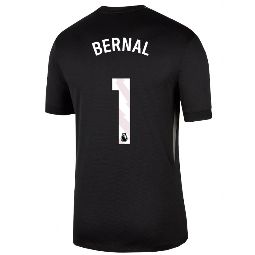 Danxen Uomo Freddy Bernal #1 Maglia Gara Portiere Bianco Nero 2025/26 Maglietta