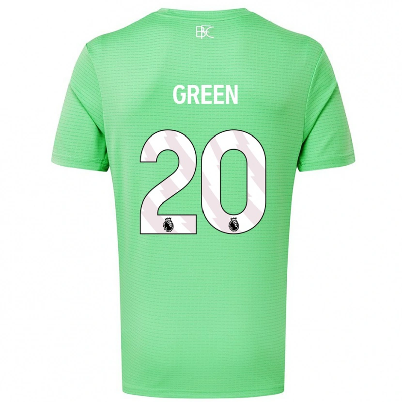 Danxen Uomo Etienne Green #20 Maglia Gara Portiere Verde Medio 2025/26 Maglietta