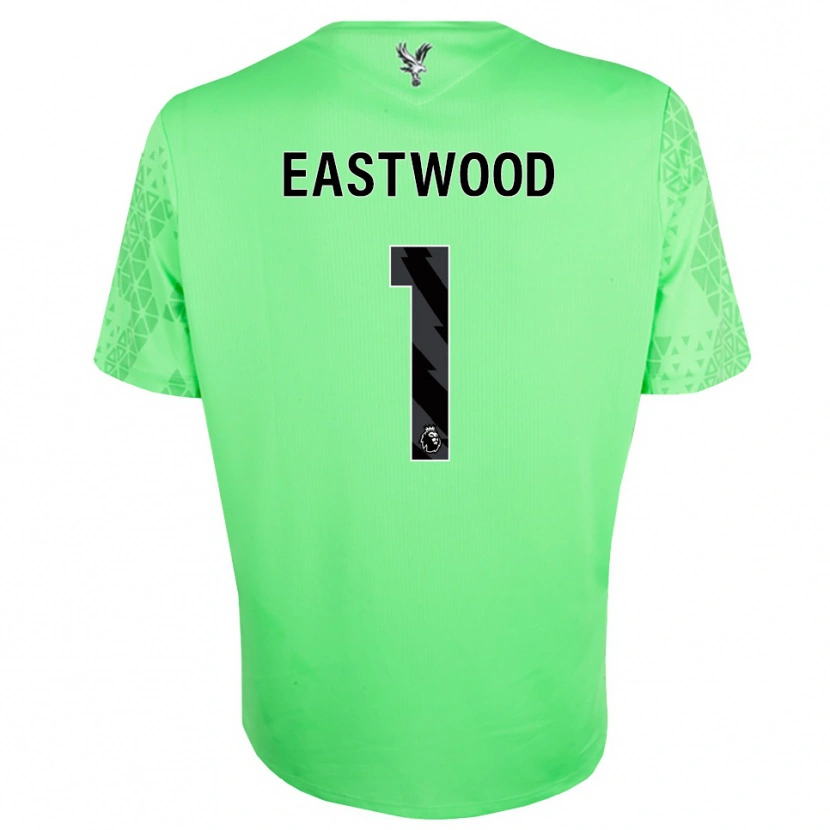 Danxen Uomo Billy Eastwood #1 Maglia Gara Portiere Verde Nero 2025/26 Maglietta