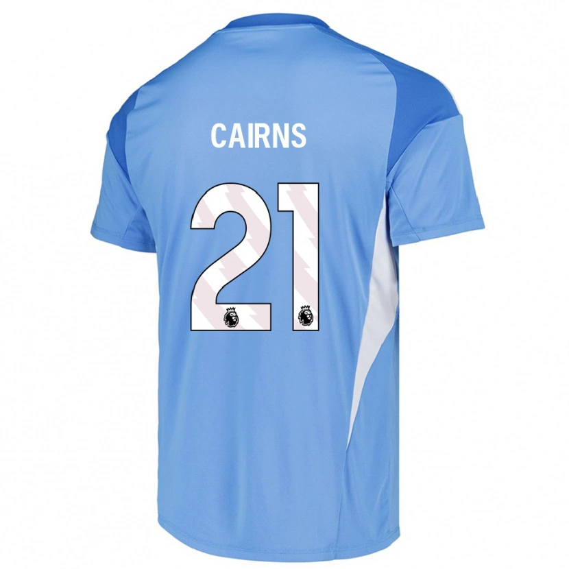 Danxen Uomo Alex Cairns #21 Maglia Gara Portiere Azzurro Chiaro Bianco 2025/26 Maglietta