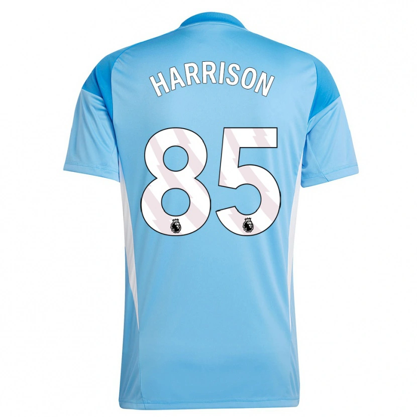 Danxen Uomo Adam Harrison #85 Maglia Gara Portiere Bianco Blu 2025/26 Maglietta