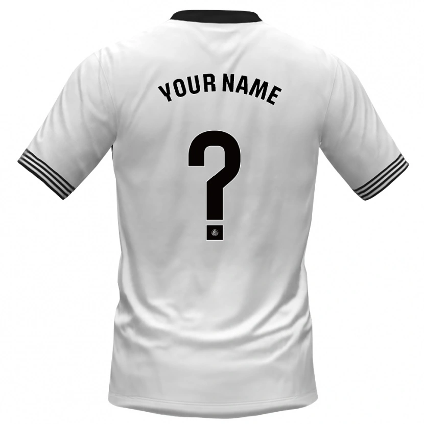 Danxen Uomo Getafe CF Maglia Gara Portiere Bianco Nero 2025/26 Maglietta