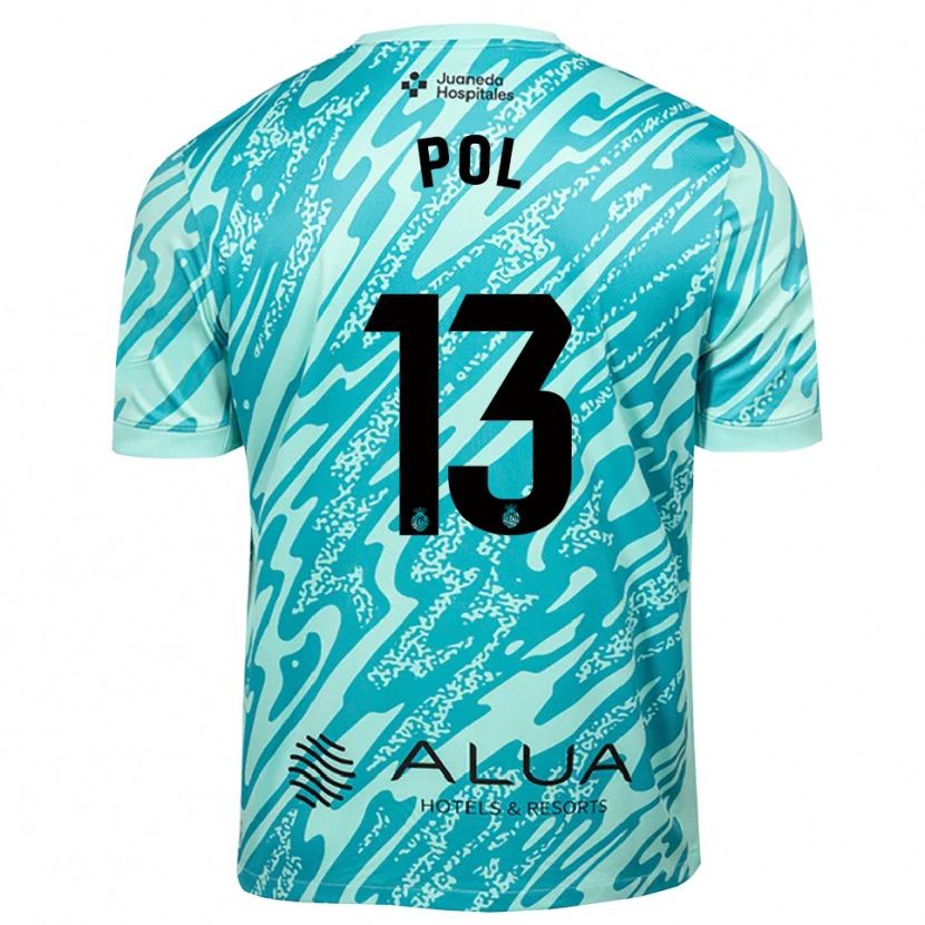 Danxen Uomo Joan Pol #13 Maglia Gara Portiere Ciano Nero 2025/26 Maglietta
