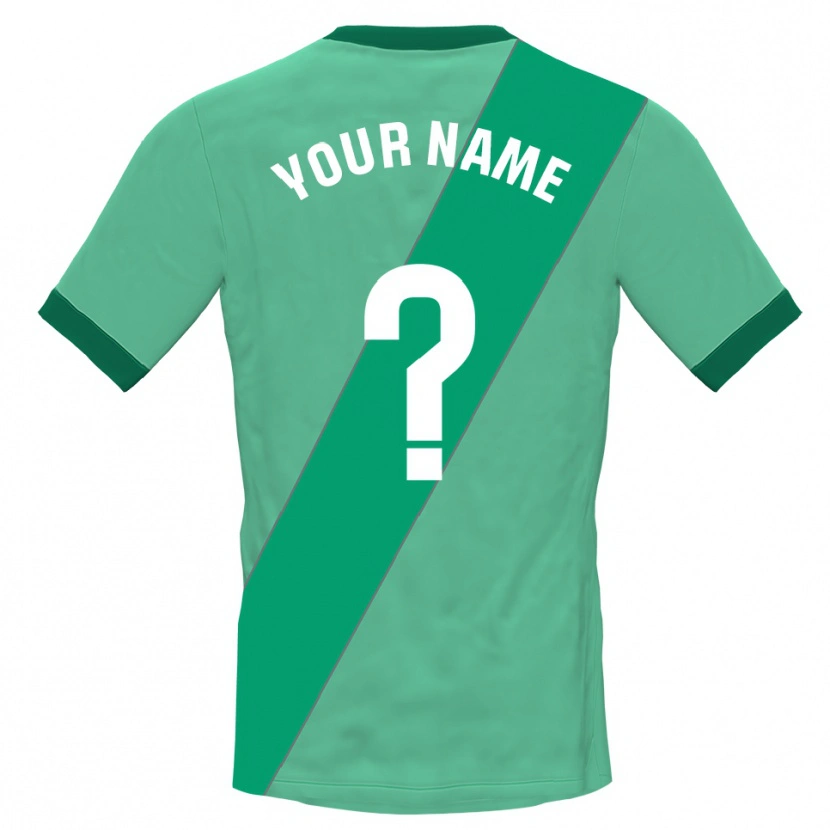 Danxen Uomo Rayo Vallecano Maglia Gara Portiere Verde Nero 2025/26 Maglietta