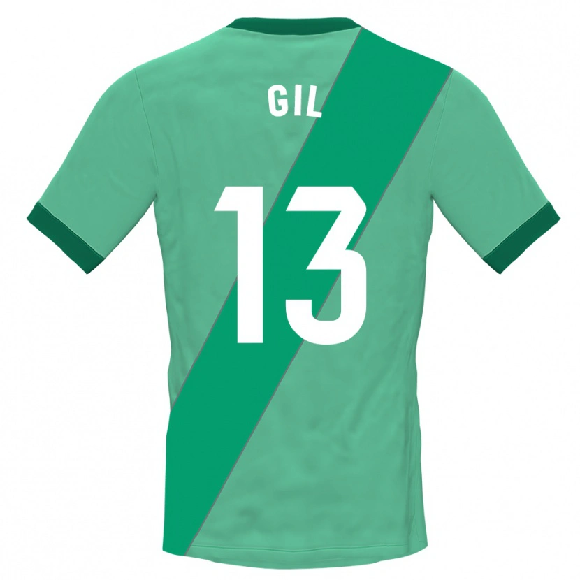 Danxen Uomo Juanpe Gil #13 Maglia Gara Portiere Verde Nero 2025/26 Maglietta