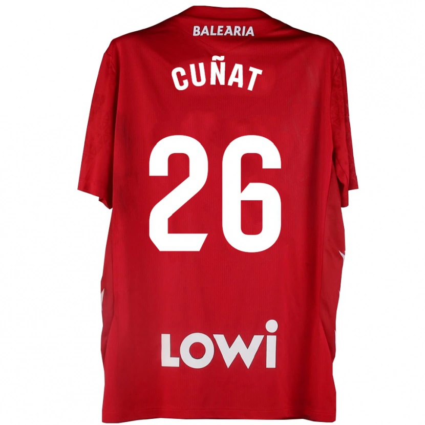 Danxen Uomo Pablo Campos #26 Maglia Gara Portiere Rosso Bianco 2025/26 Maglietta
