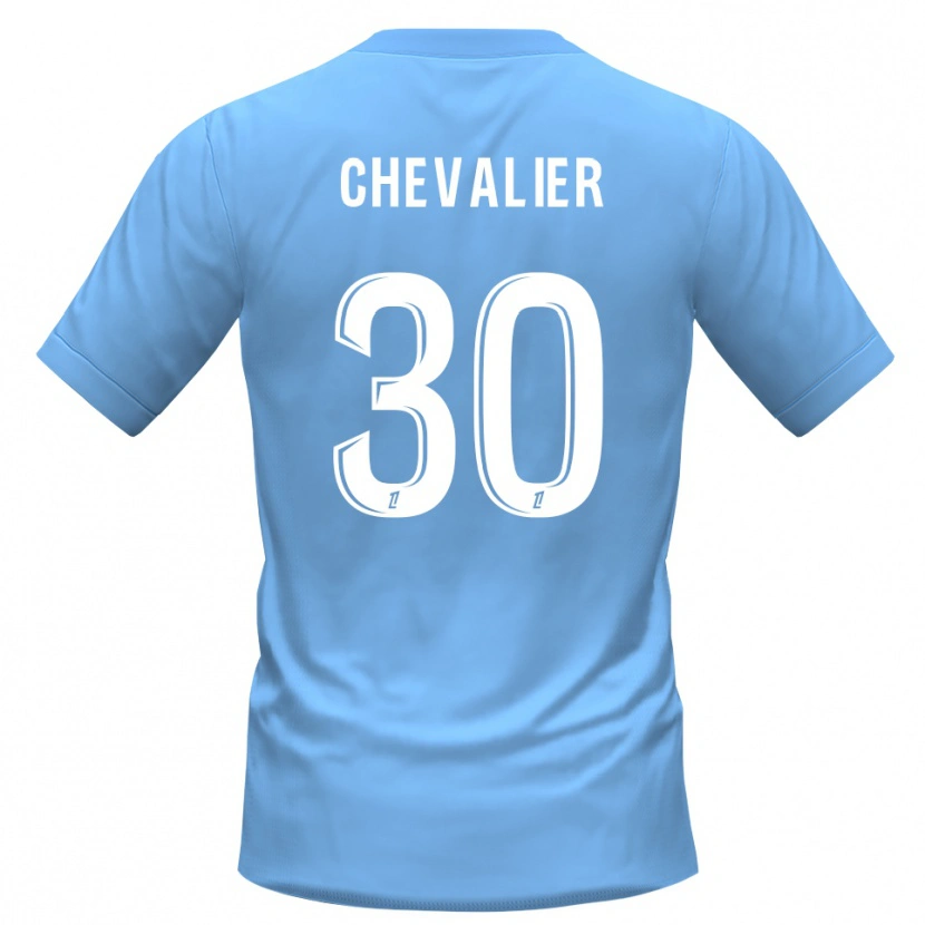 Danxen Uomo Lucas Chevalier #30 Maglia Gara Portiere Blu Nero 2025/26 Maglietta