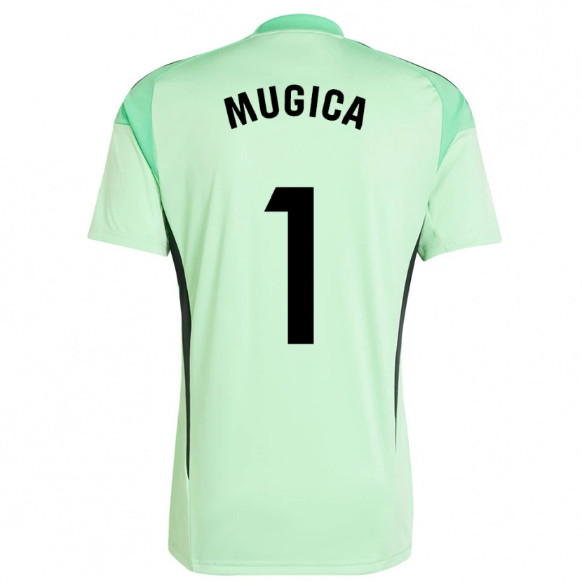 Danxen Uomo Juan Múgica #1 Maglia Gara Portiere Arancione Chiaro Nero 2025/26 Maglietta