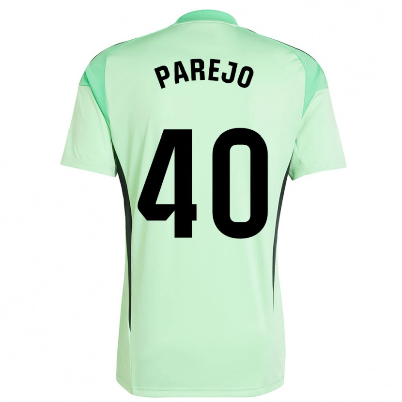 Danxen Uomo Jesús Parejo #40 Maglia Gara Portiere Arancione Chiaro Nero 2025/26 Maglietta