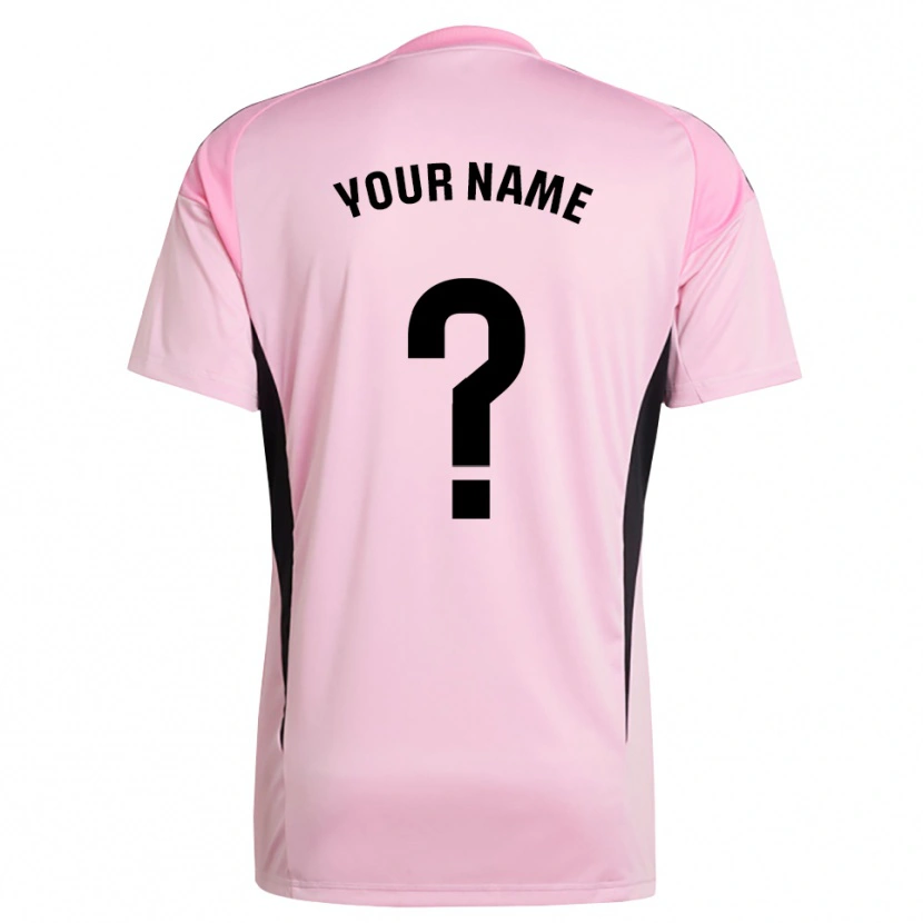 Danxen Uomo CD Mirandes Maglia Gara Portiere Rosa Nero 2025/26 Maglietta
