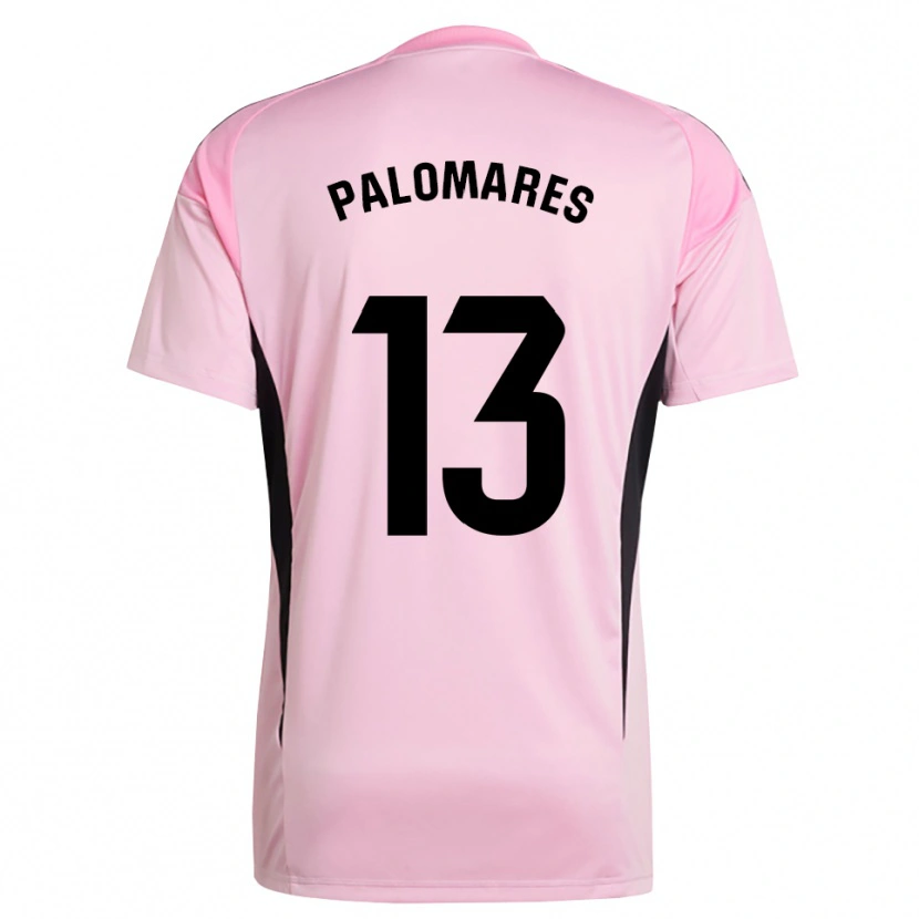 Danxen Uomo Juanpa Palomares #13 Maglia Gara Portiere Rosa Nero 2025/26 Maglietta