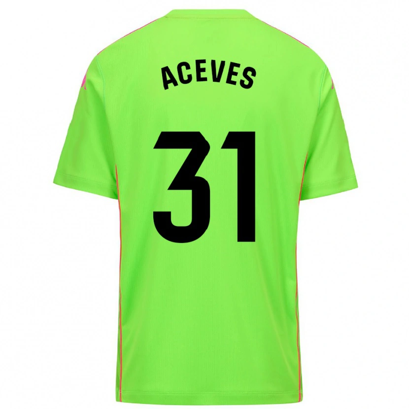 Danxen Uomo Álvaro Aceves #31 Maglia Gara Portiere Rosa Profondo Lirico 2025/26 Maglietta
