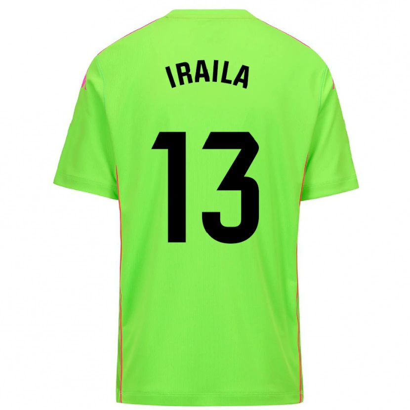 Danxen Uomo Iraila Rivera Simón #13 Maglia Gara Portiere Rosa Profondo Lirico 2025/26 Maglietta
