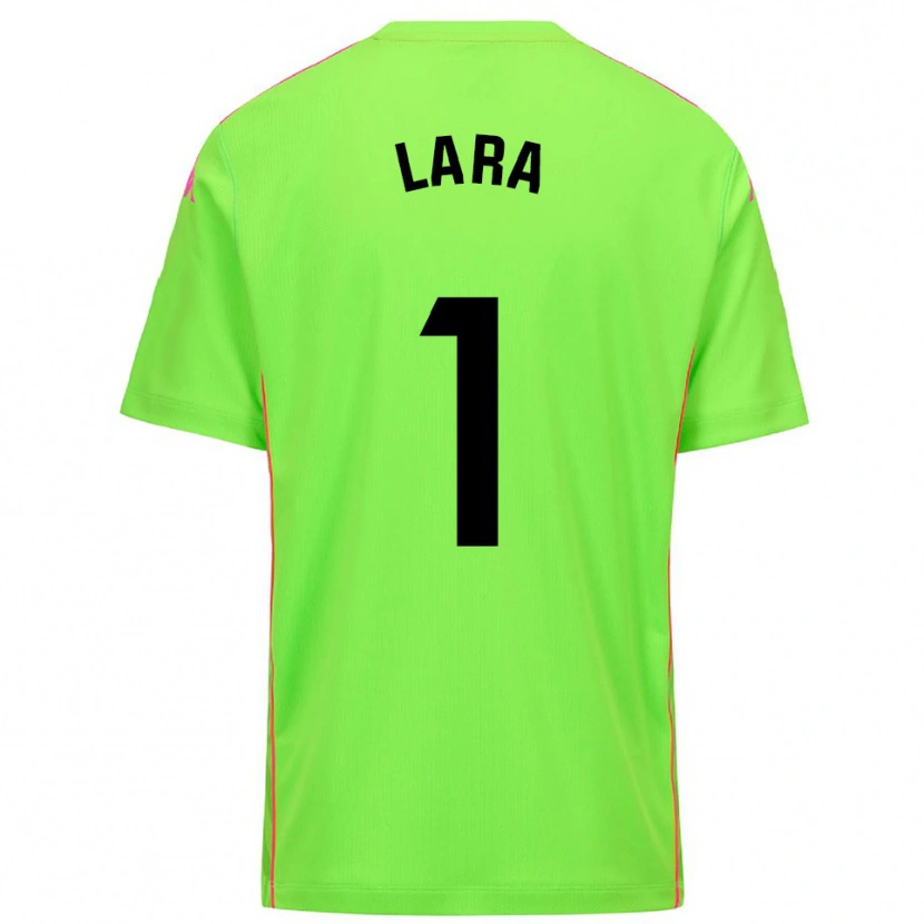 Danxen Uomo Lara Lara De Las Heras Coello #1 Maglia Gara Portiere Rosa Profondo Lirico 2025/26 Maglietta