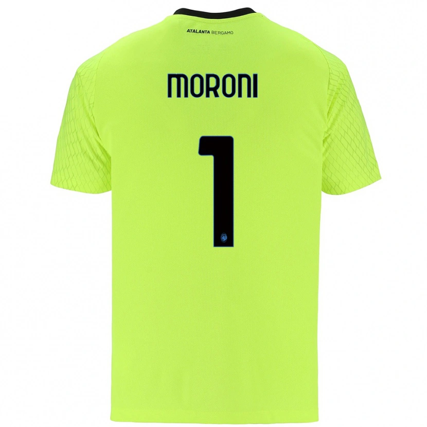 Danxen Uomo Tommaso Moroni #1 Maglia Gara Portiere Verde Giallo Rosso 2025/26 Maglietta