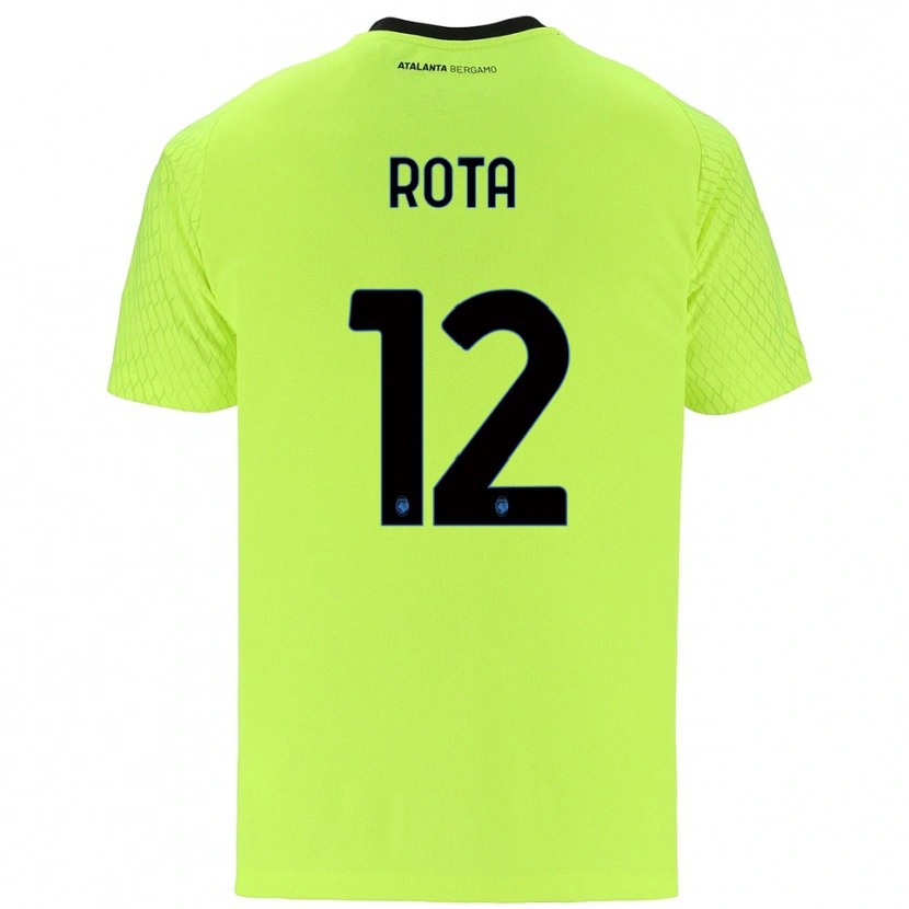 Danxen Uomo Nicolò Rota #12 Maglia Gara Portiere Verde Giallo Rosso 2025/26 Maglietta