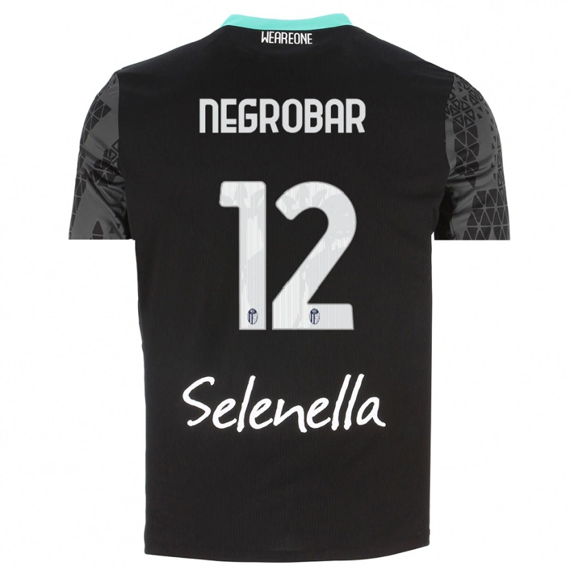 Danxen Uomo Lucas Negrobar #12 Maglia Gara Portiere Grigio Nero Bianco 2025/26 Maglietta