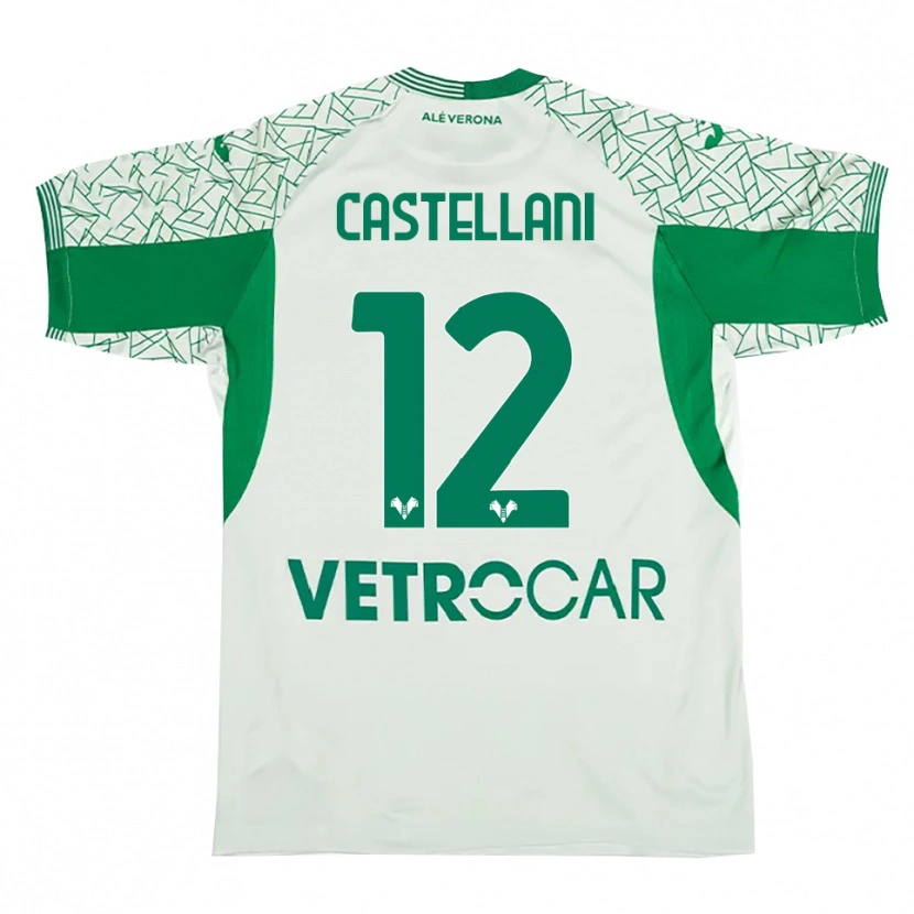 Danxen Uomo Zeno Castellani #12 Maglia Gara Portiere Verde Rosso 2025/26 Maglietta