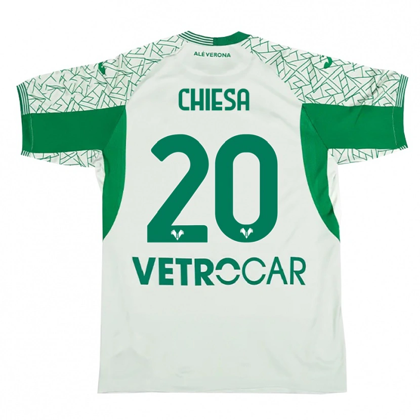 Danxen Uomo Mattia Chiesa #20 Maglia Gara Portiere Verde Rosso 2025/26 Maglietta