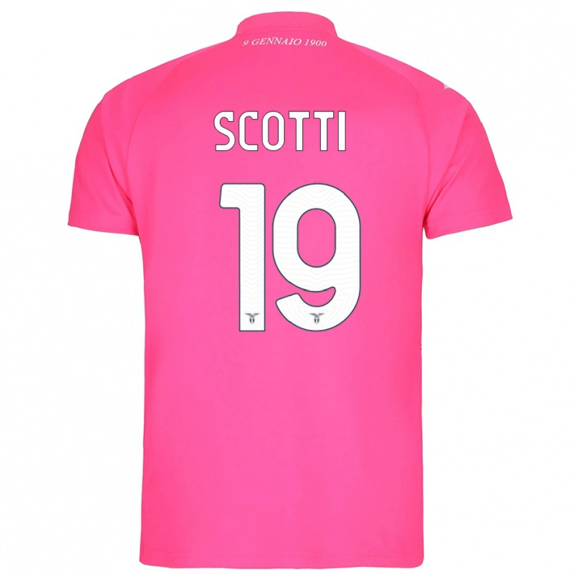 Danxen Uomo Asia Scotti #19 Maglia Gara Portiere Rosa Profondo 2025/26 Maglietta