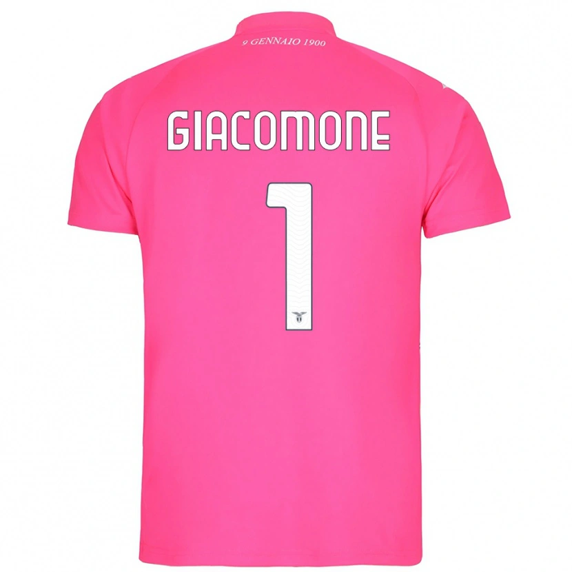Danxen Uomo Giacomo Giacomone #1 Maglia Gara Portiere Rosa Profondo 2025/26 Maglietta
